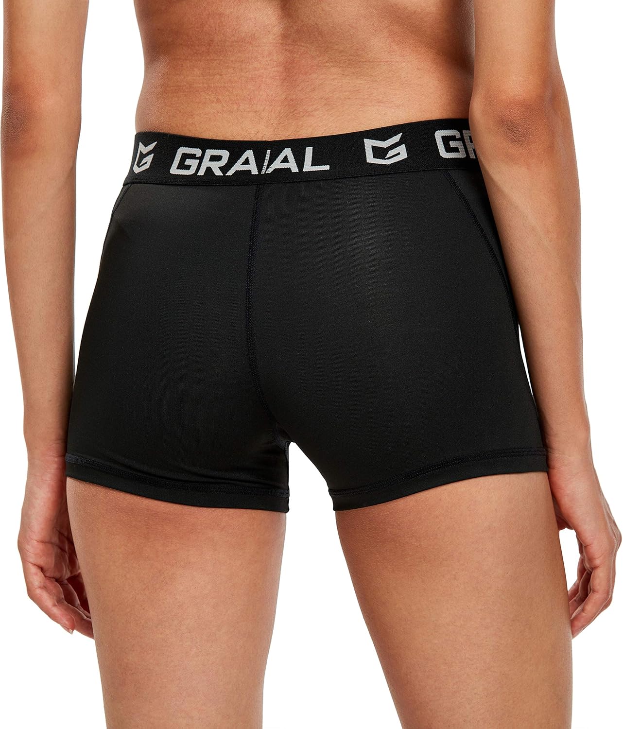 G Gradual Women's Spandex Compression Volleyball Shorts 3" /7" Workout Pro Shorts for Women: Clothing