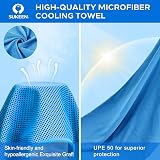 Sukeen Cooling Towel 40x12 Ice Towel Microfiber Responsive Bandana view 6