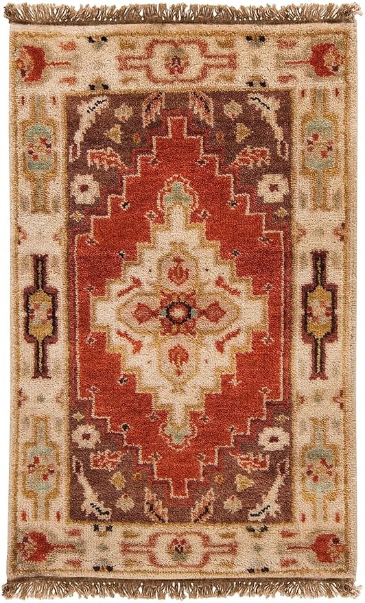 Amazon.com: Surya tradicionales Zeus Collection Area Rug ...