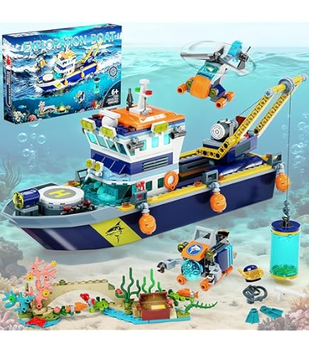 Amazon.com: Lego 60265 City Oceans Exploration Base Deep Sea