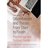 Dissertations and Theses From Start to Finish: Psychology and Related Fields