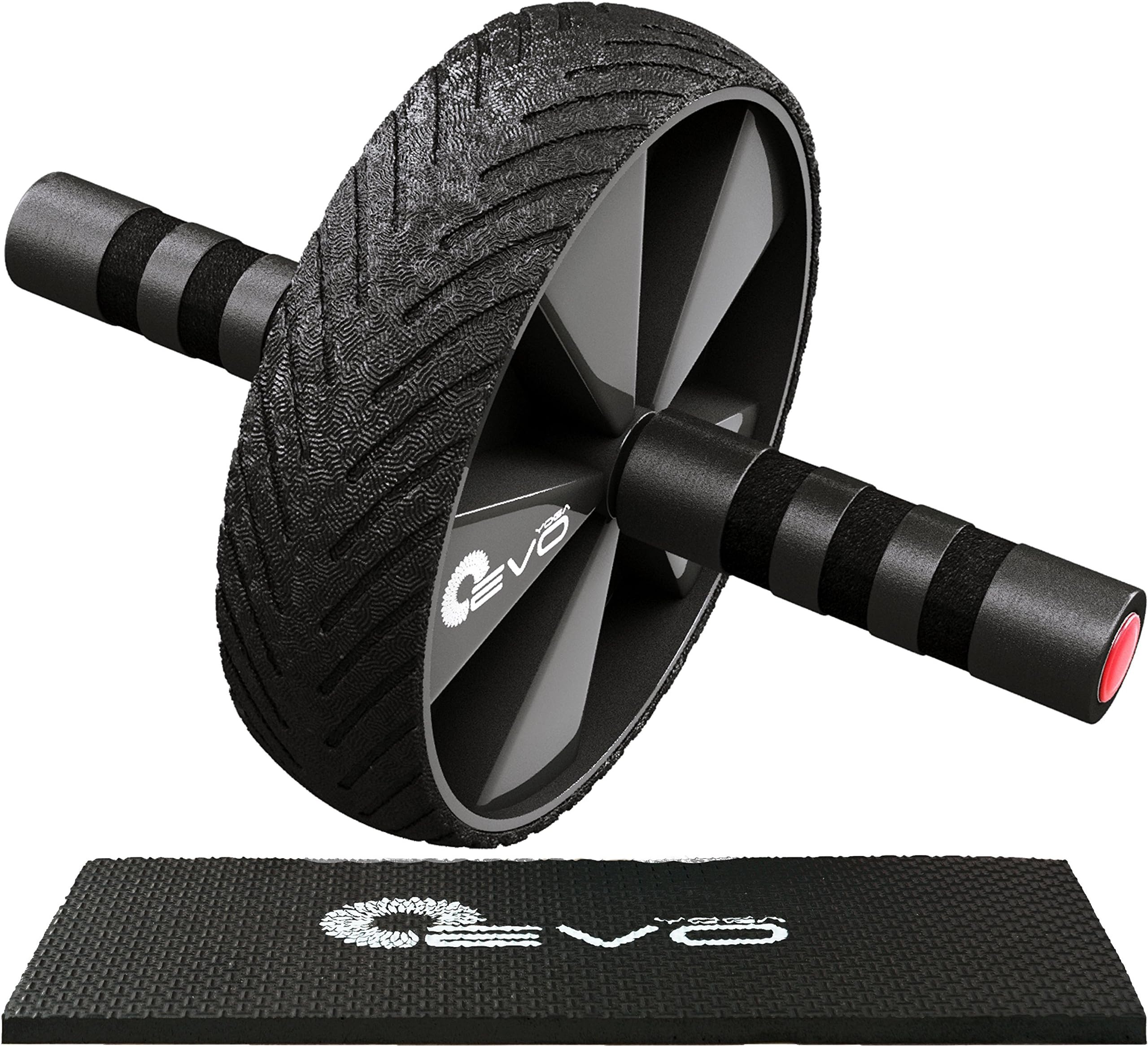 Yoga EVO Abdominal Trainer Kit - Ab Wheel + Knee Pad - Ab Trainer Fitness Equipment