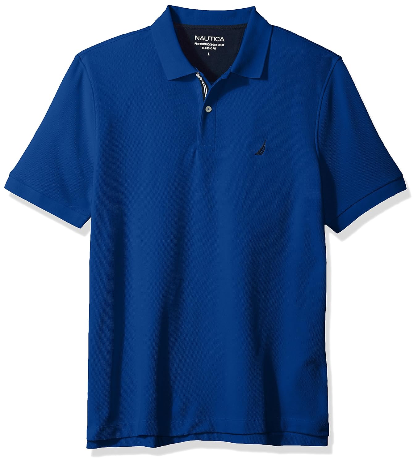 Buy Nautica Men's Classic Short Sleeve Solid Polo Shirt at Amazon.in