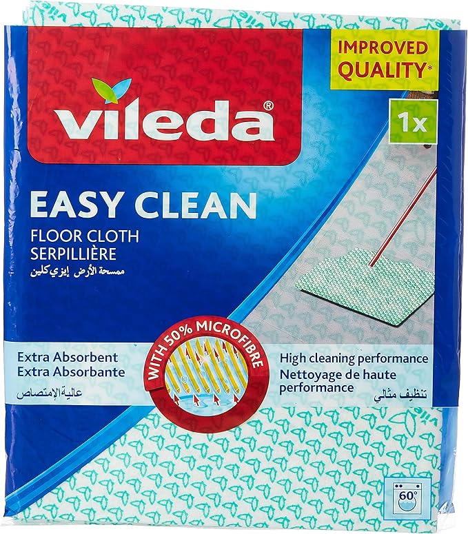 Vileda Easy Clean Floor Cloth, 1 Piece Amazon.ae
