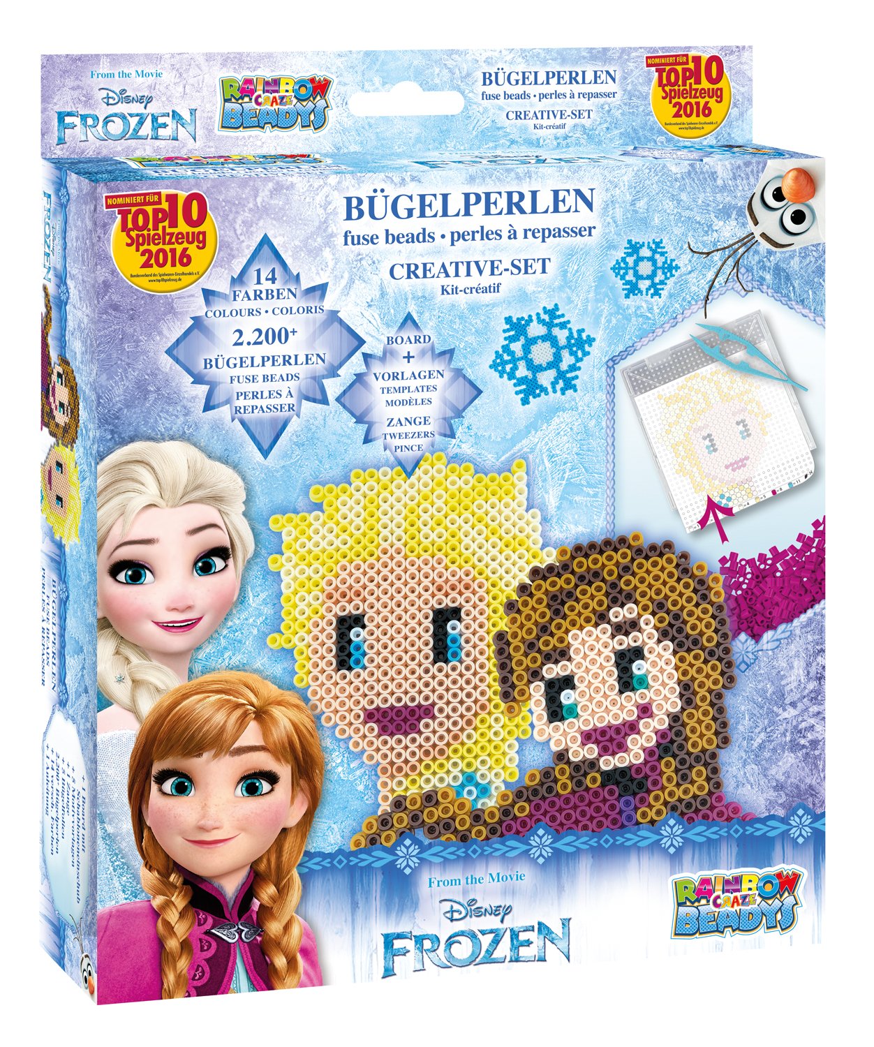 Craze Rainbow Beadys Kreativ Set, Frozen
