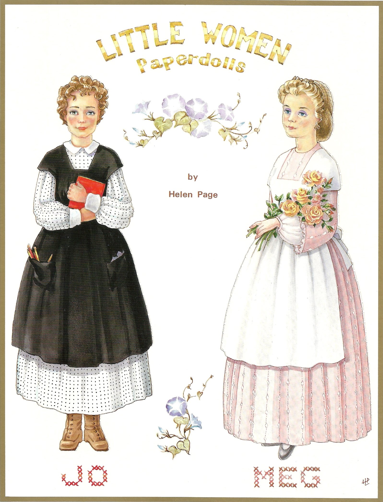 little women paper dolls