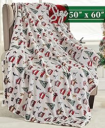 Elegant Comfort Lightweight Printed Throw