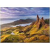 MyPuzzle Old Man of Storr Sunrise Isle of Skye Scotland - Premium 1000 Piece Jigsaw Puzzle for Adults
