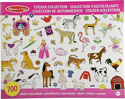 melissa and doug fashion sticker collection