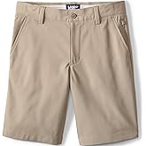 Lands' End School Uniform Boys Active Chino Shorts