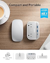 Anker Portable Outlet Extender with Foldable