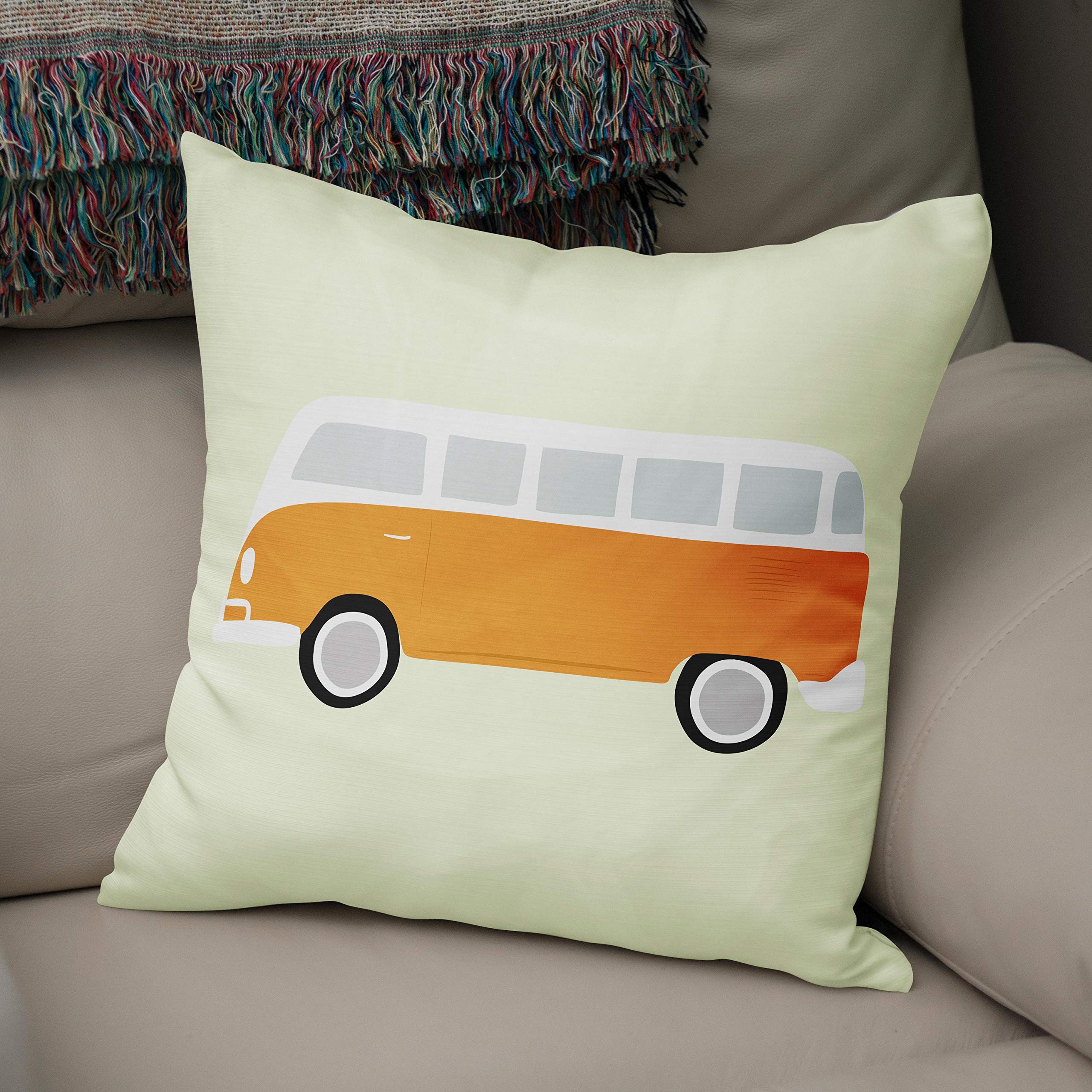Bonamaison, Decorative Cushion Cover - 50% Cotton 50% Polyester - 43x43cm - Designed and Manufactured in Turkey