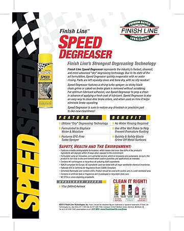 finish line speed degreaser