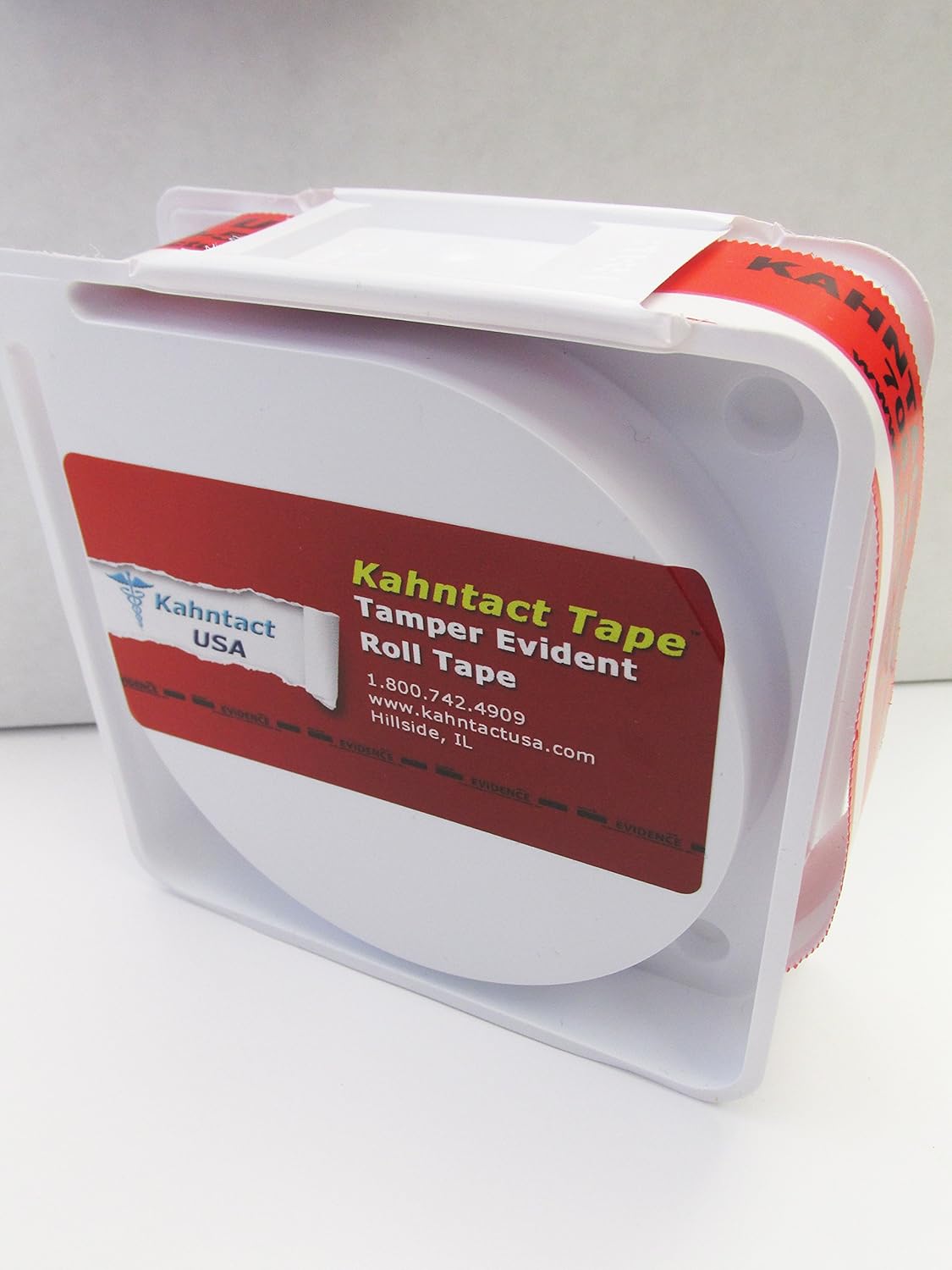 Red Tamper Evident Roll Tape Office Products