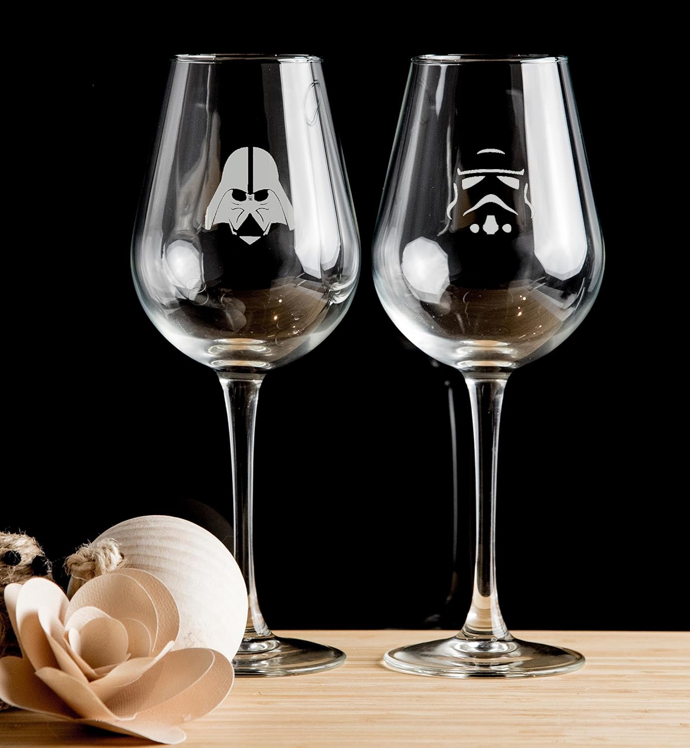 star wars wine glasses