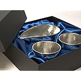 能作  片口 小 ぐいのみ 2個  伝統工芸 セット 高級 化粧箱 包装 3 贈呈品