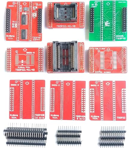 TSOP48 To DIP48 Adapter Socket IC Programmer Test Burn For 48 PIN Nand ...