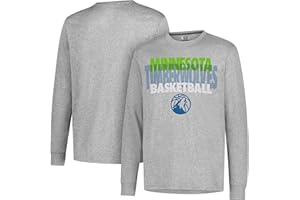 Ultra Game Men’s NBA Official Super Soft Supreme Long Sleeve T-Shirt