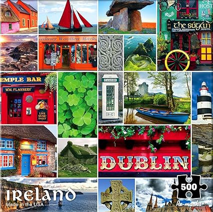 Re Marks Travel Posters 500 Piece Puzzle Made In Usa Toys Games Floor Puzzles Empleateya Com Mx