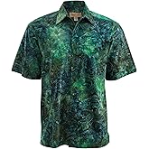 Johari West Hawaiian Style Short Sleeve Cotton Shirt