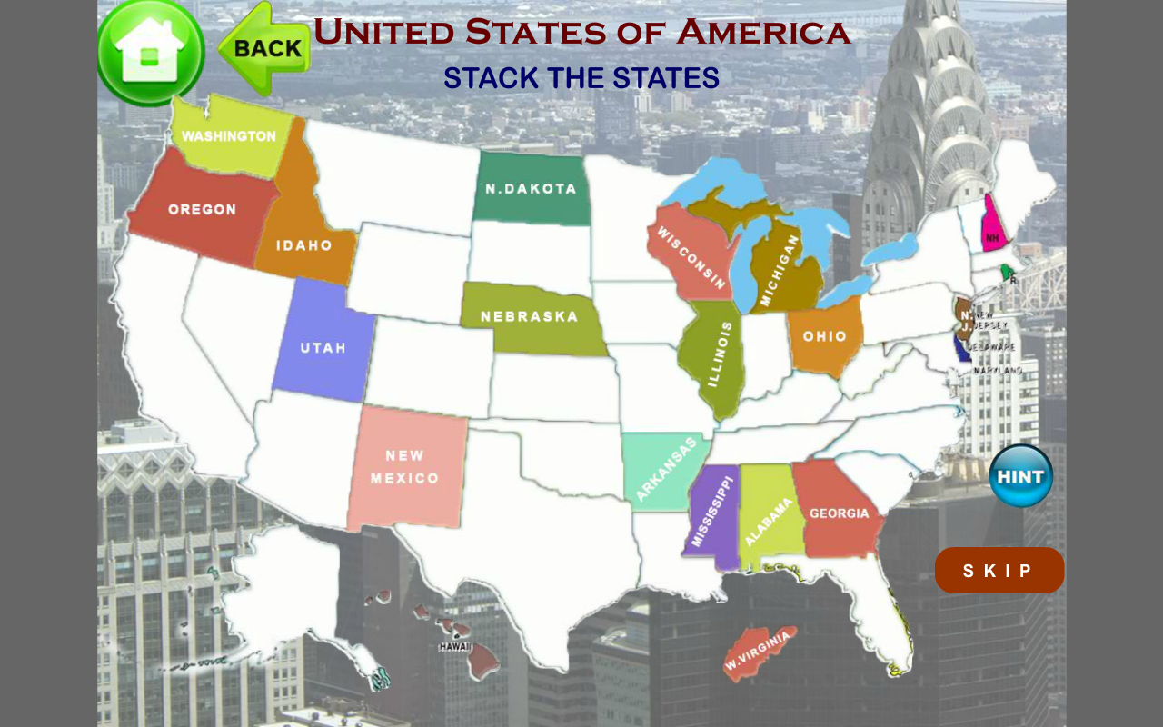 Learn United States of America Capitals Flags Map Puzzles Quiz History Details [Download] - Thumbnail 7