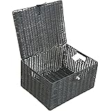 Arpan almacenaje Tamaño pequeño, de resina, cesta de almacenaje con