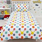 Pokemon Officially Licensed Pikachu Duvet Cover Set Single Bed 135x200 view 4
