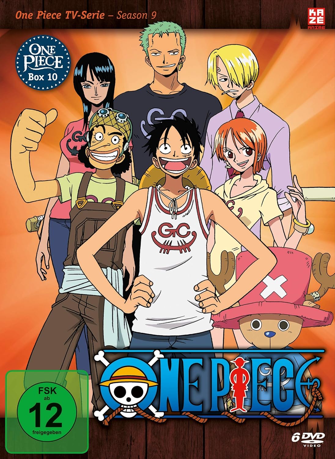Amazon Com One Piece Tv Serie Box Vol 10 Dvd Cine Y Tv