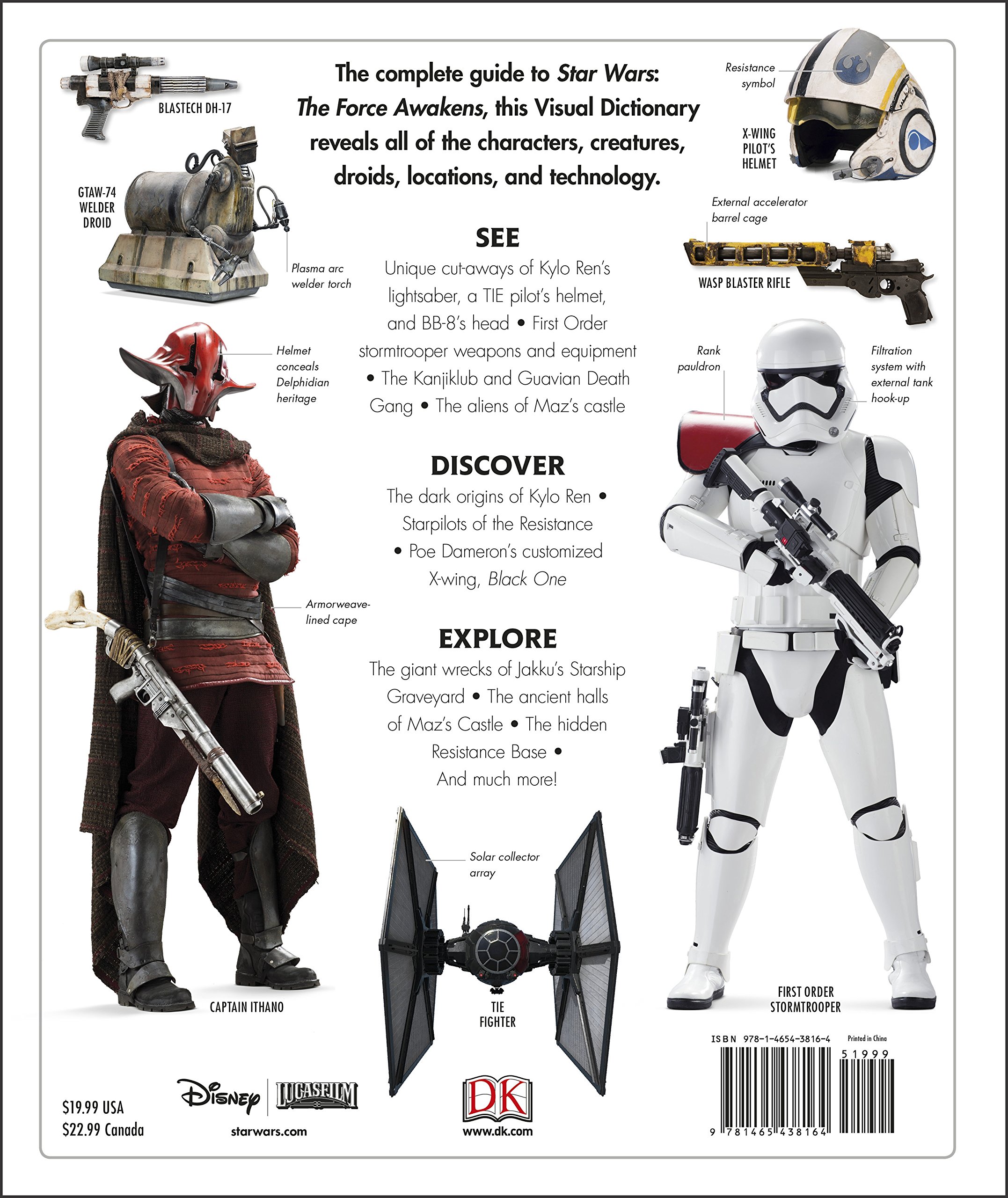 Star Wars The Force Awakens The Visual Dictionary Hidalgo Pablo Amazon De Bucher