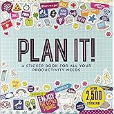 Plan It! A Sticker Book for All Your Productivity Needs (2,500 stickers!)