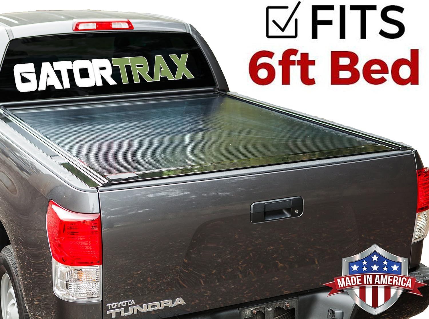 Gatortrax Tonneau Cover G10852 For Toyota Tacoma 6 Bed Gloss Finish 2016 2017 Tonneau Covers Amazon Canada