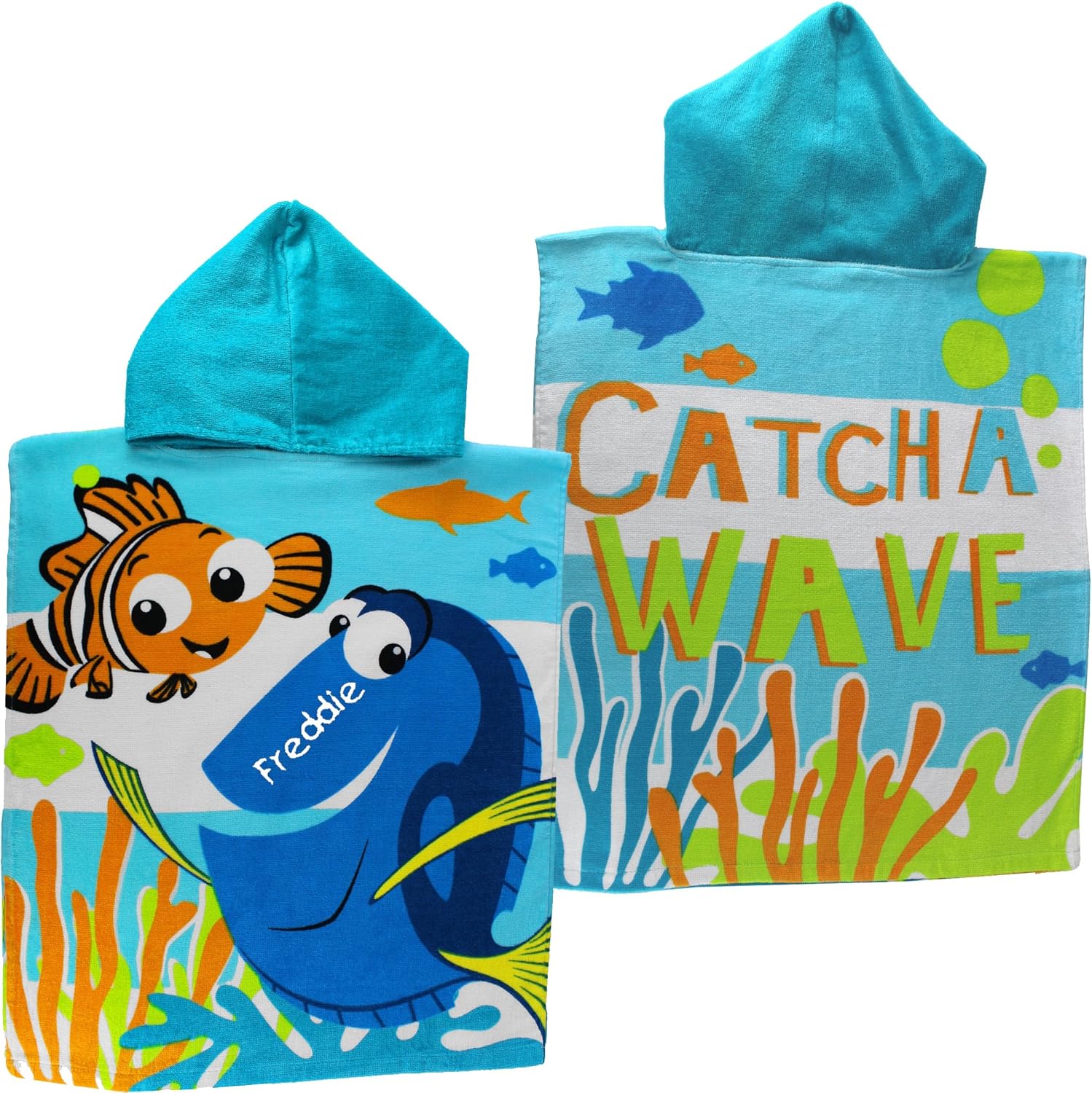 personalised children's poncho towels