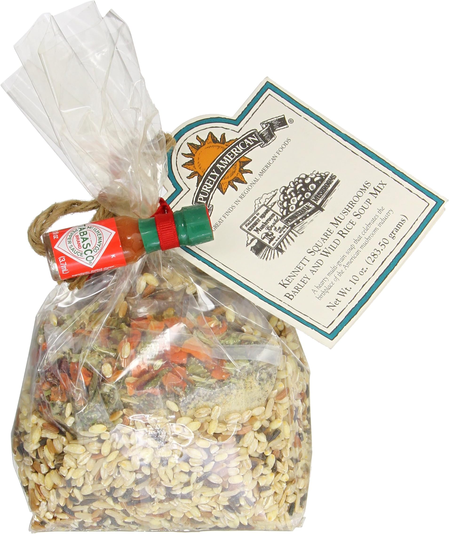 Purely American Kennett Square Mushroom Barley and Wild Rice Soup, 10 Ounce