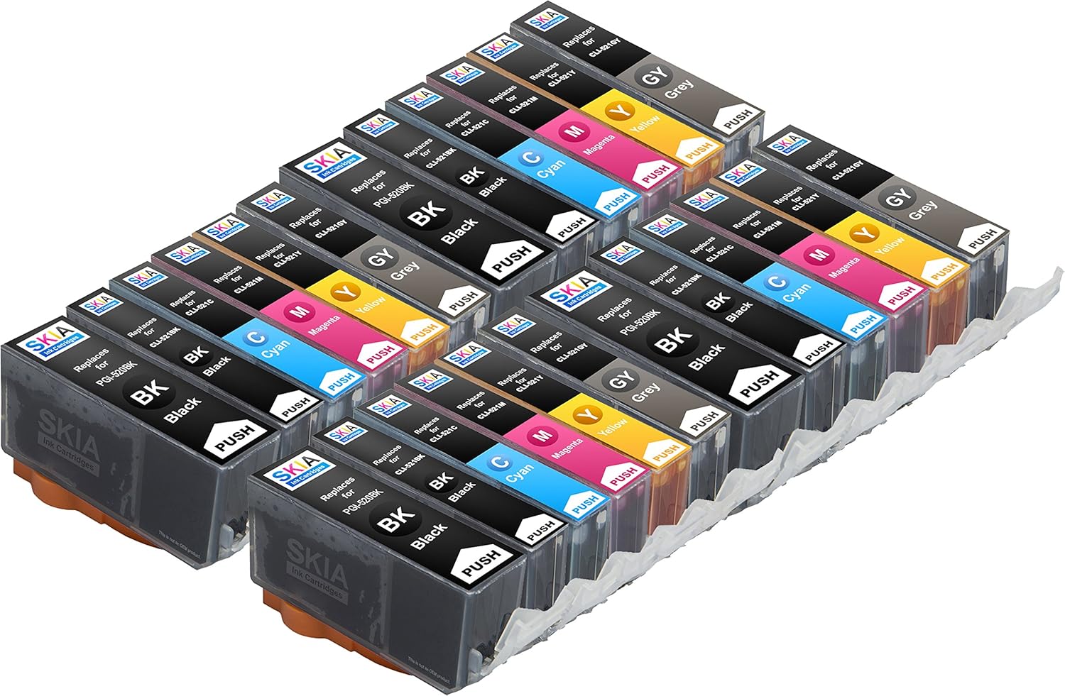 Cartucce Compatibili Per CANON CLI521BK | - Qualità E - Foto 13