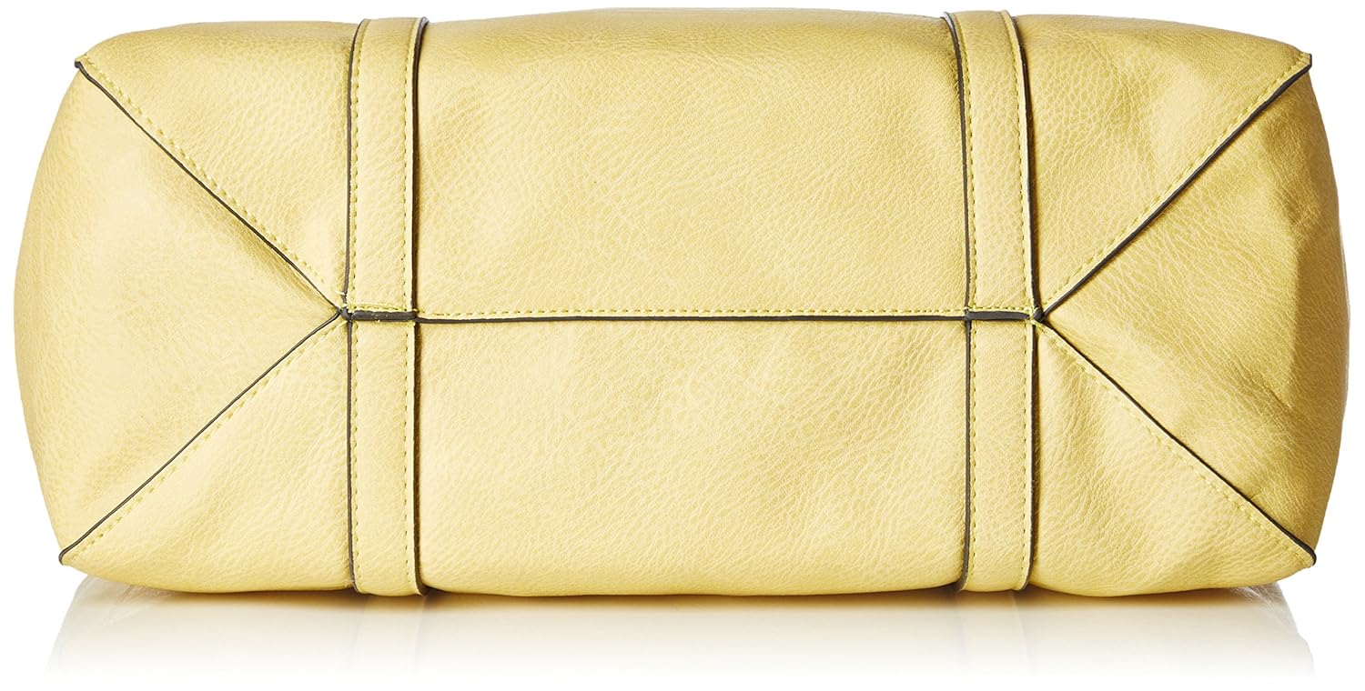 accessorize women's tote bag (yellow) ()