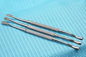 CYNAMED 3 Each Bone File Howard #12 Medical Surgical Dental Instrument