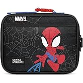 Simple Modern Marvel Kids Lunch Box for School | Reusable Insulated Lunch Bag for Toddler, Girl, and Boy | Meal Containers with Exterior & Interior Pockets | Hadley Collection | Spidey Kid