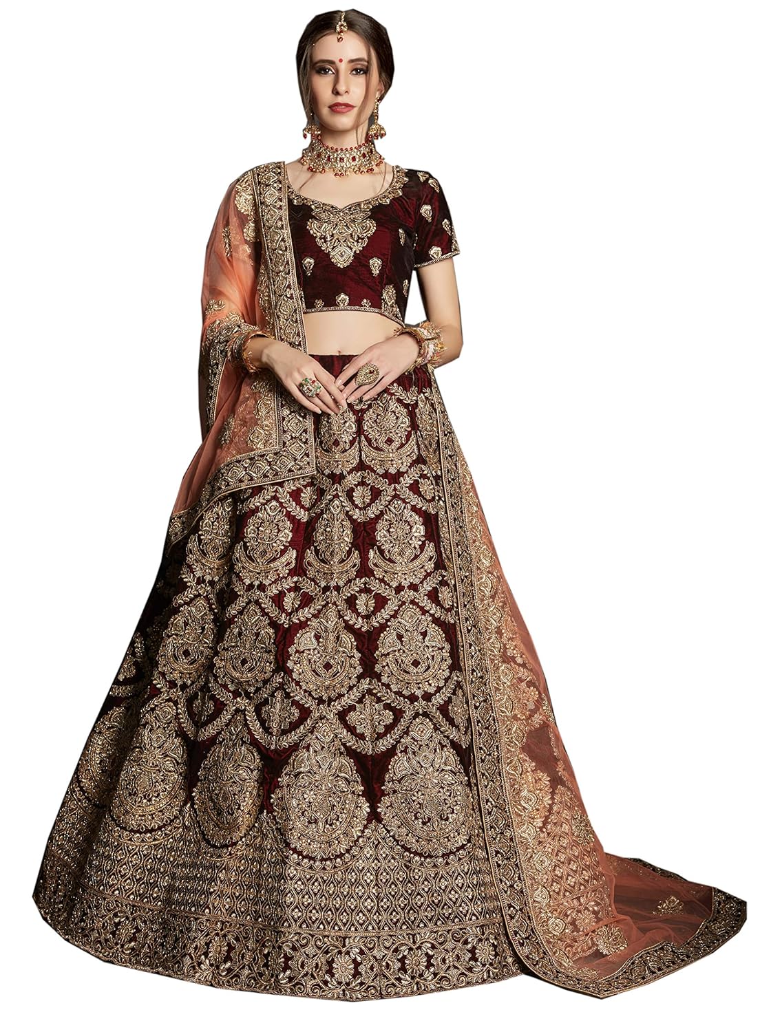 amazon dulhan lehenga choli
