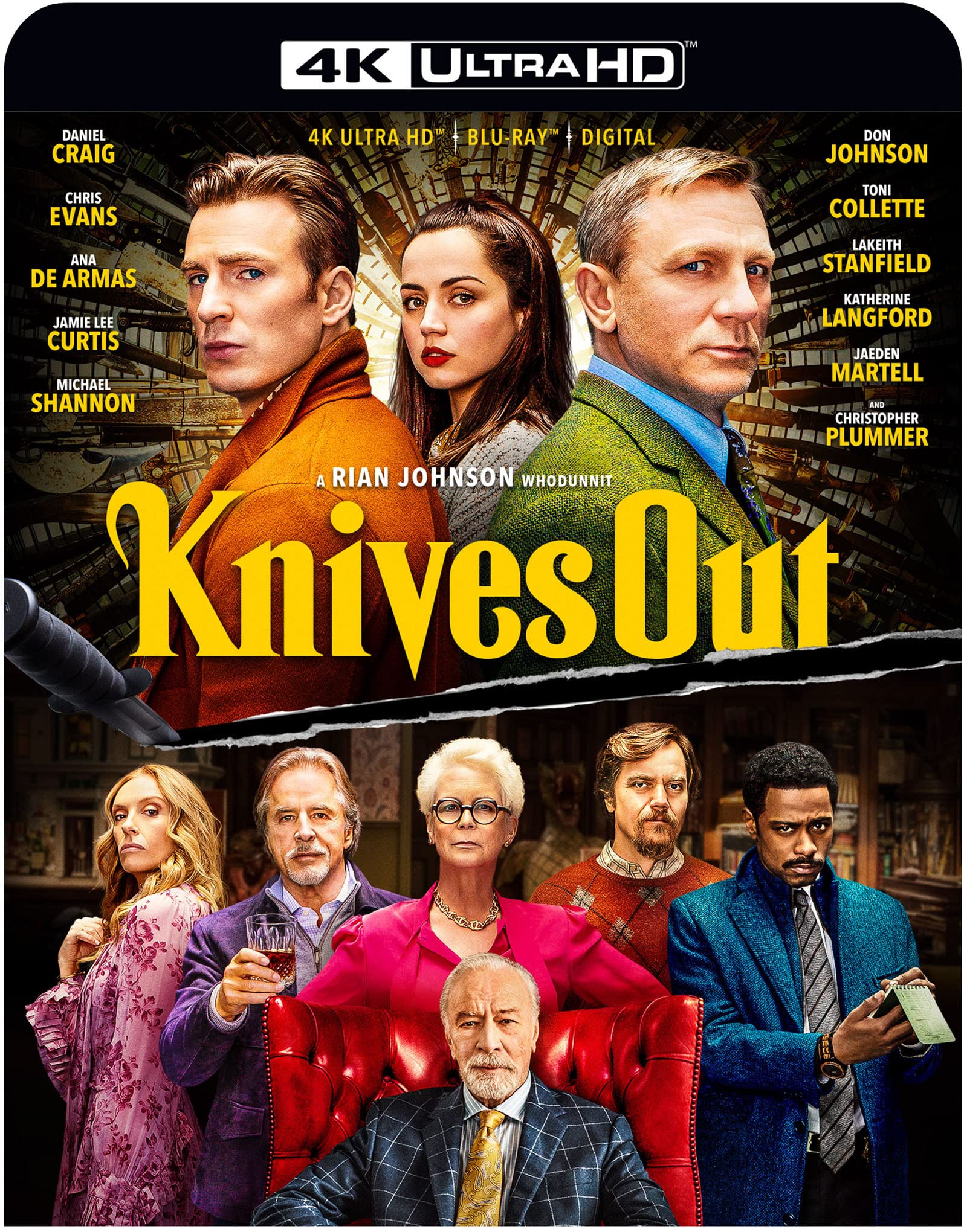 Photo 1 of Knives Out [Blu-ray] [4K UHD]