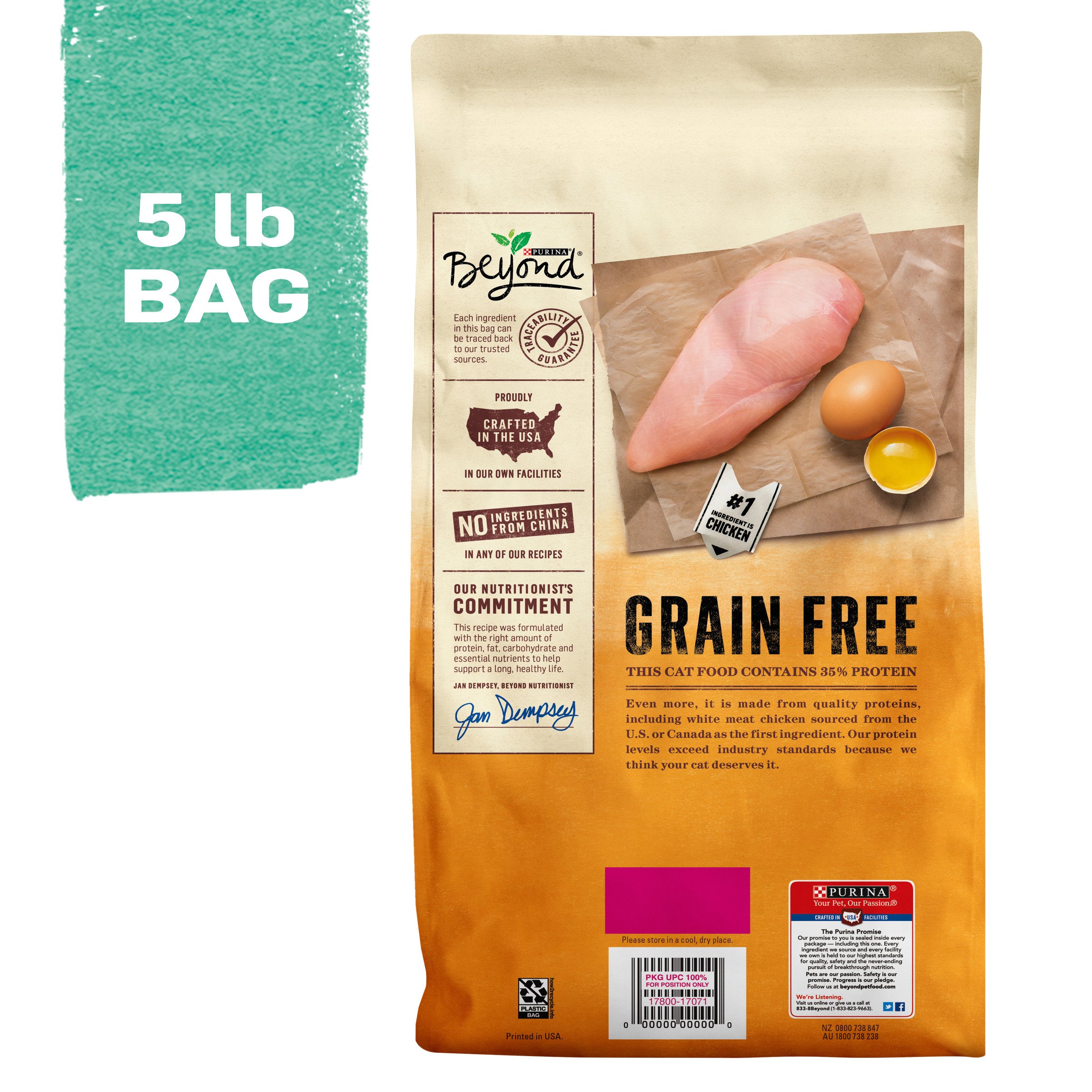 Purina Beyond Grain Free White Meat Chicken Egg Recipe Adult Dry Cat