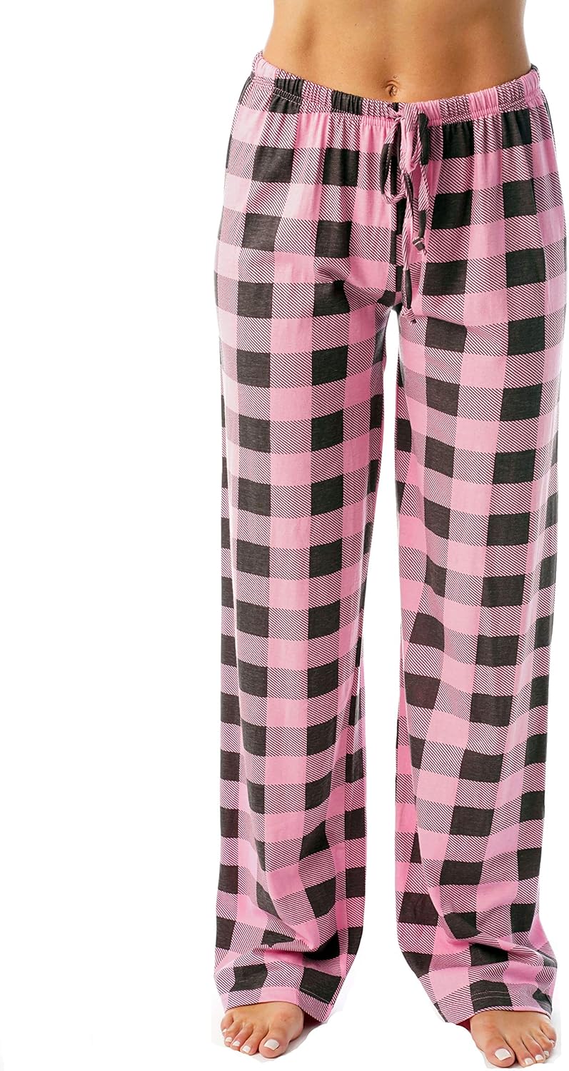 Just Love Women Buffalo Plaid Pajama Pants Sleepwear at  Women’s Clothing store