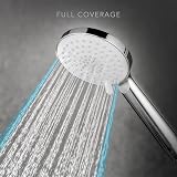 Mira Zest 90mm Eco Shower Head and Hose Chrome 3-Spray view 5
