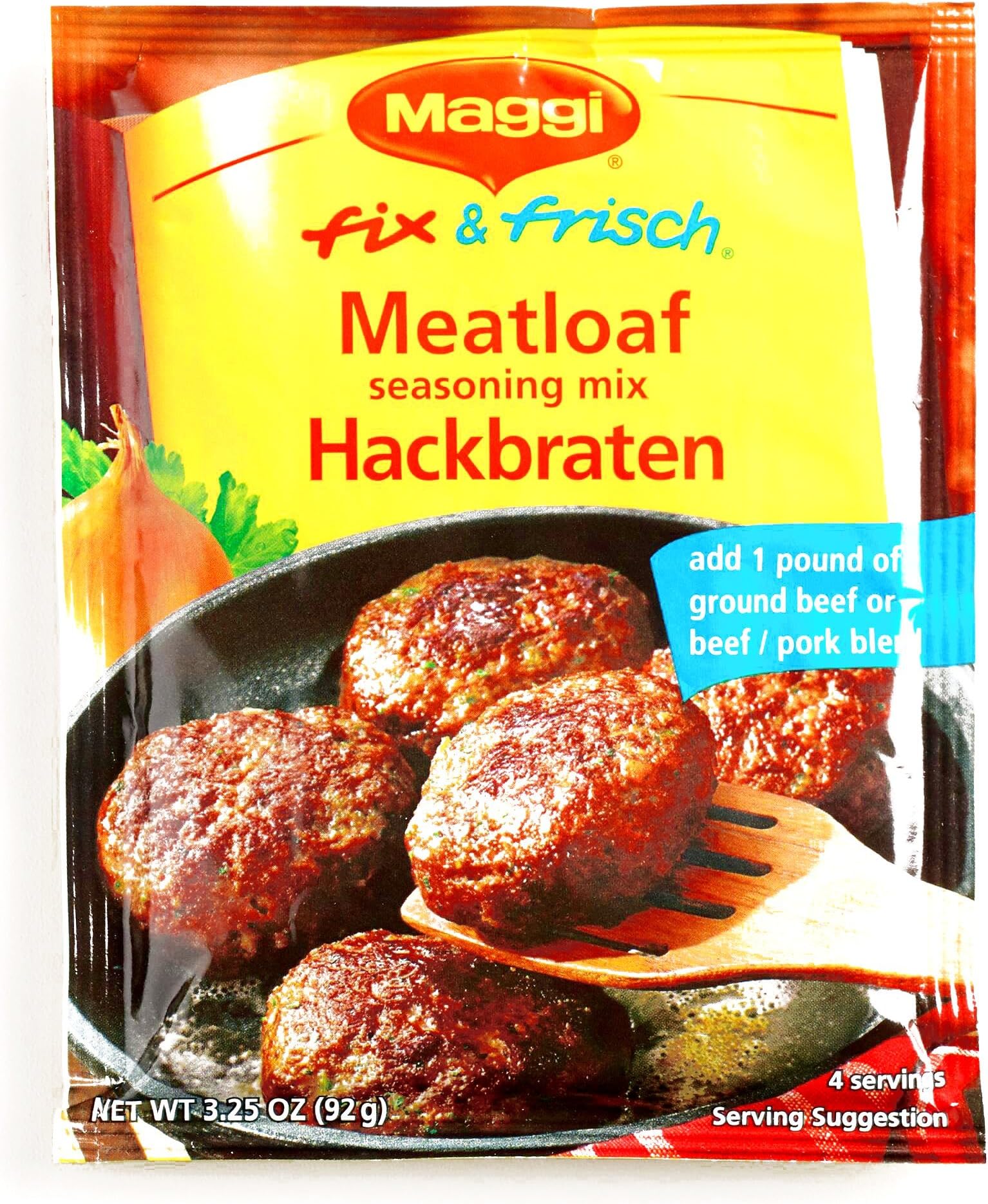 Maggi Meatloaf Seasoning 3.11 oz each (1 Item Per Order)