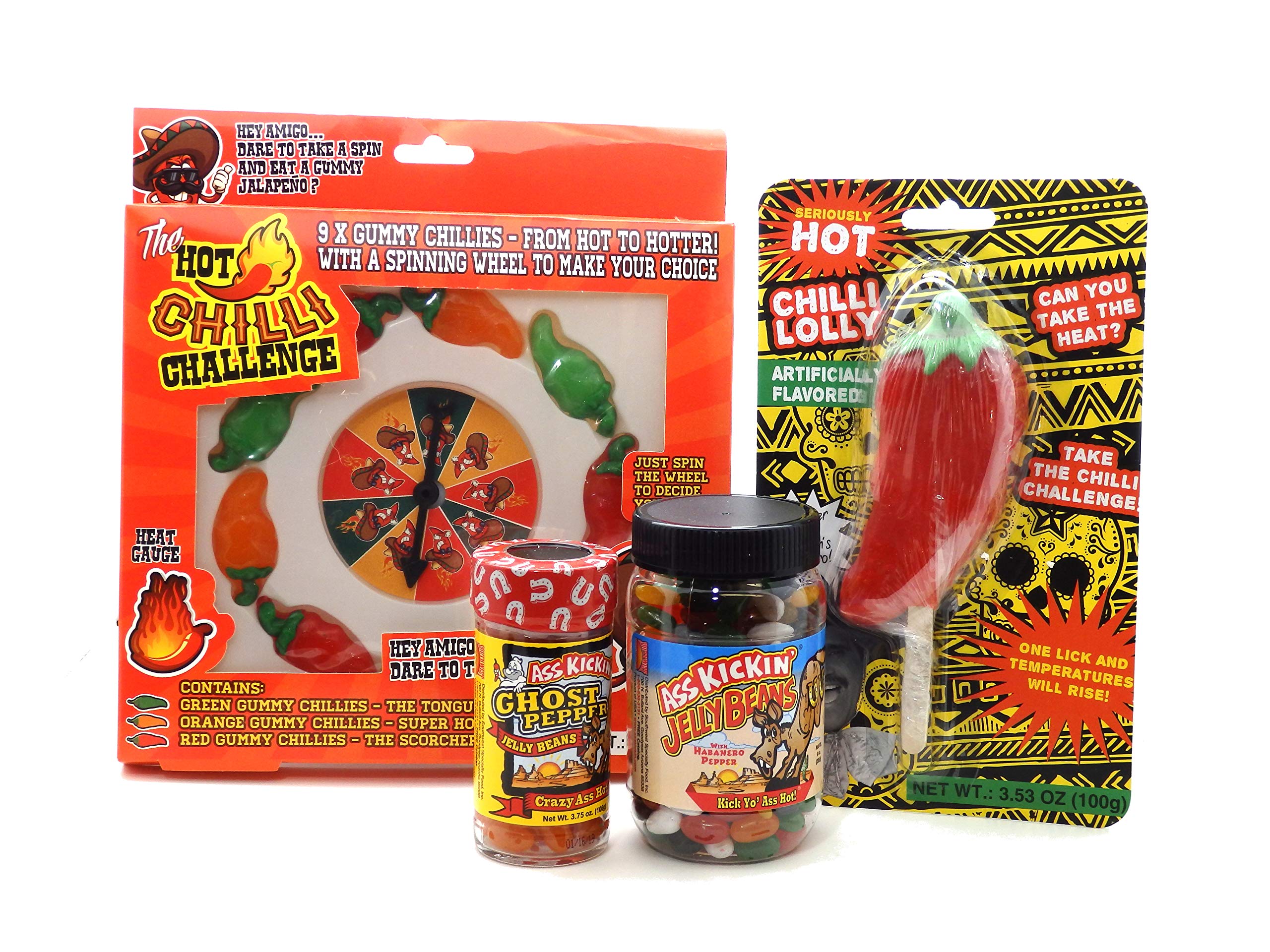 Sweet and Spicy Gift Set Candy and Game Habanero Pepper and Ghost