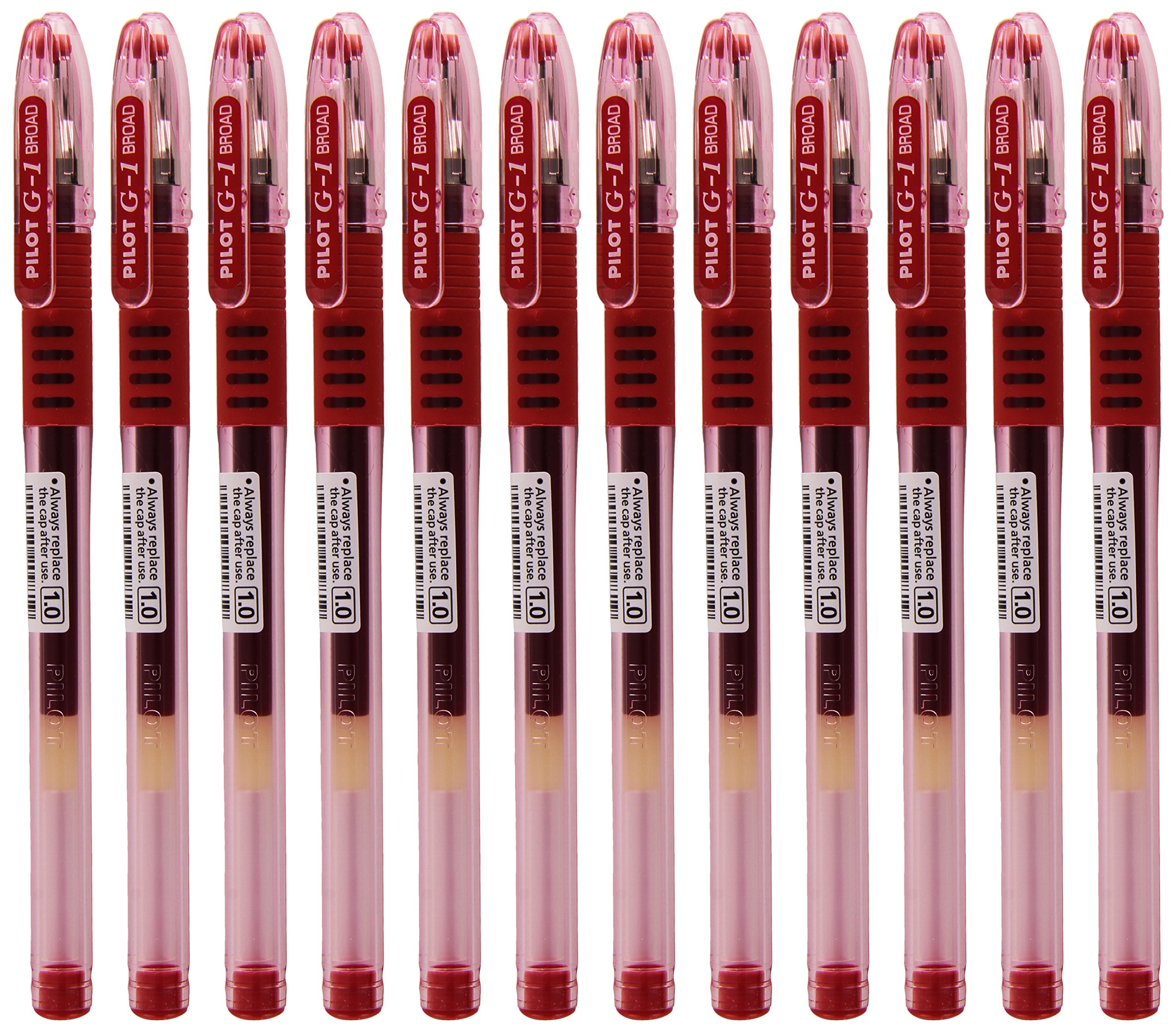 G110 Grip Gel Rollerball 1.0 mm (Box of 12) - Red