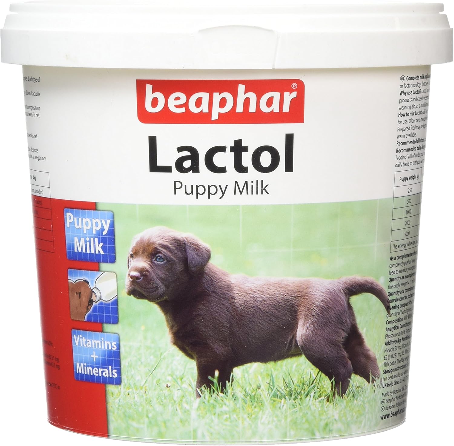Beaphar Lactol Milk Supplement For Puppies 500 G Pet
