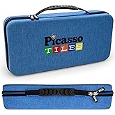 PicassoTiles Toy Carry Case Magnetic Tiles Construction Blocks Magnet Toys Kids Accessory Character Action Figure Toddlers St