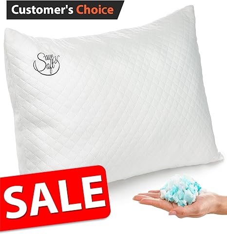 Sale 50 Shredded Memory Foam Pillow Orthopedic Bed