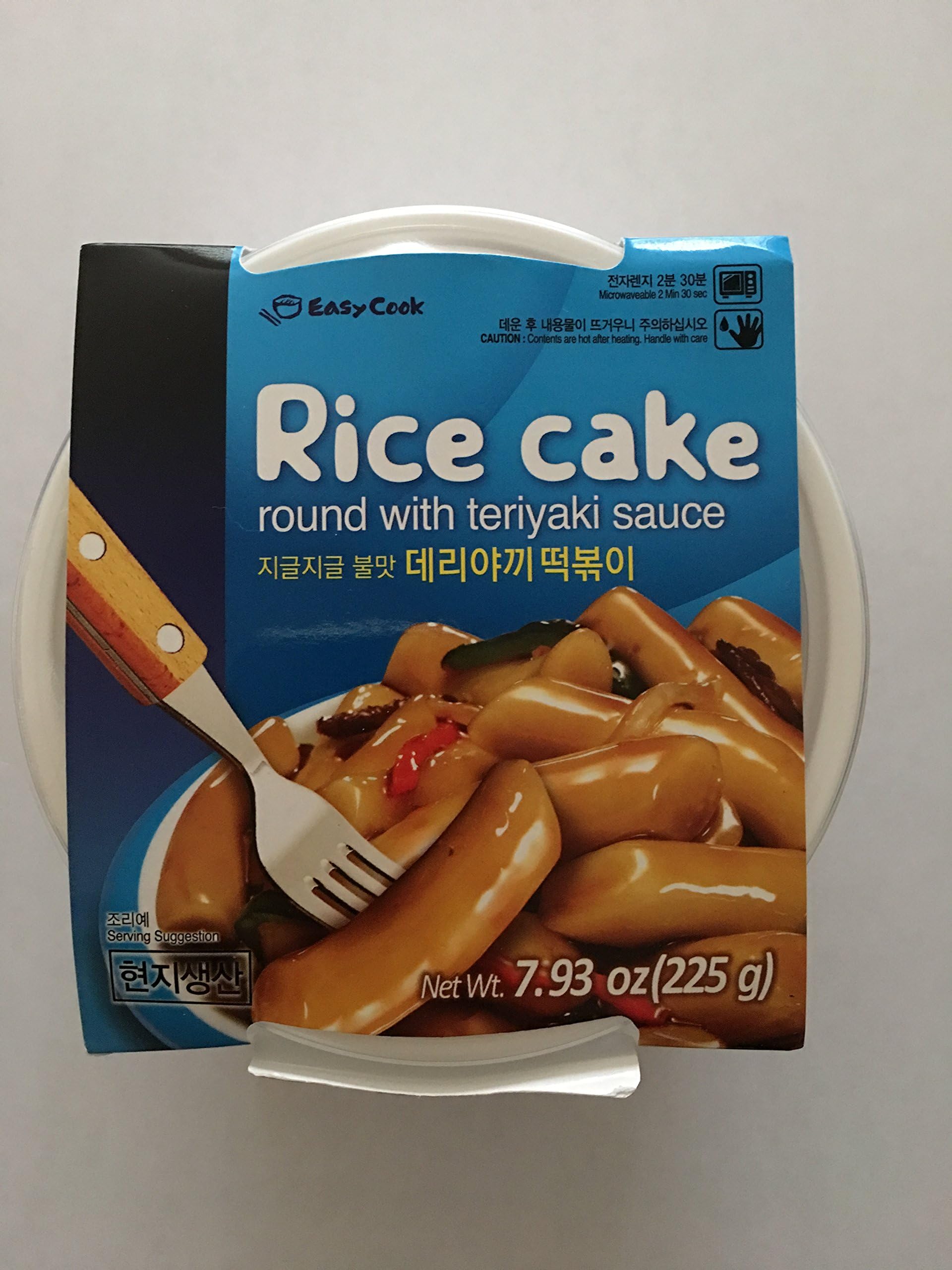 Samhak Easy Cook Rice Cake round with teriyaki sauce 7.9 oz x 6 pack