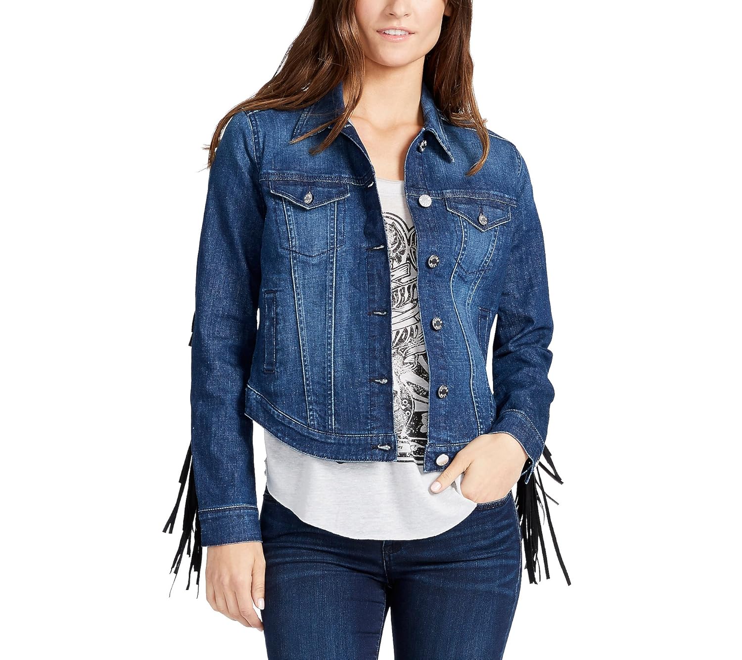 william rast fringe jeans